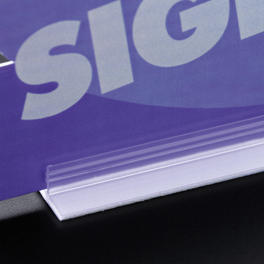 SuperGrip® Display Holder w/ Adhesive - 1" - Acrylic Display Product