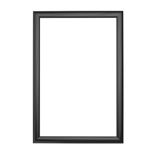 Plastic Snap Frame Wall Mount - 11" x 17" - Black - Acrylic Display Product