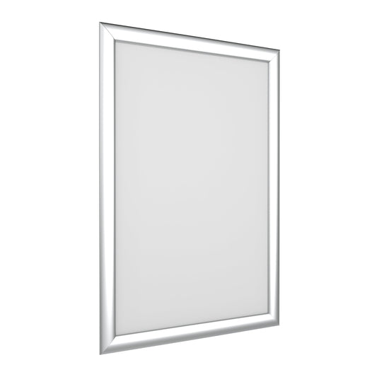 Plastic Snap Frame Wall Mount - 11" x 17" - Silver - Acrylic Display Product