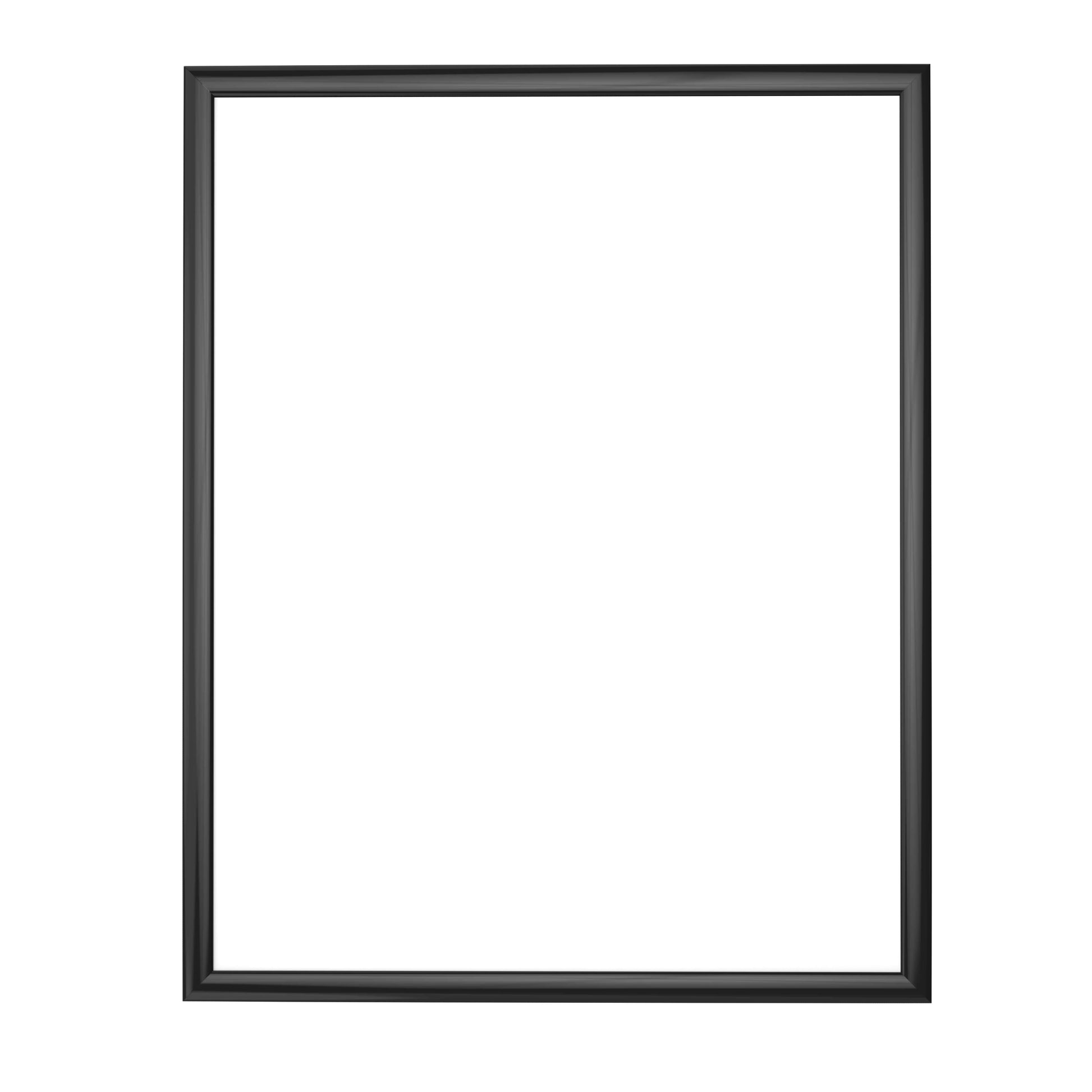Plastic Snap Frame Wall Mount - 22" x 28" - Black - Acrylic Display Product