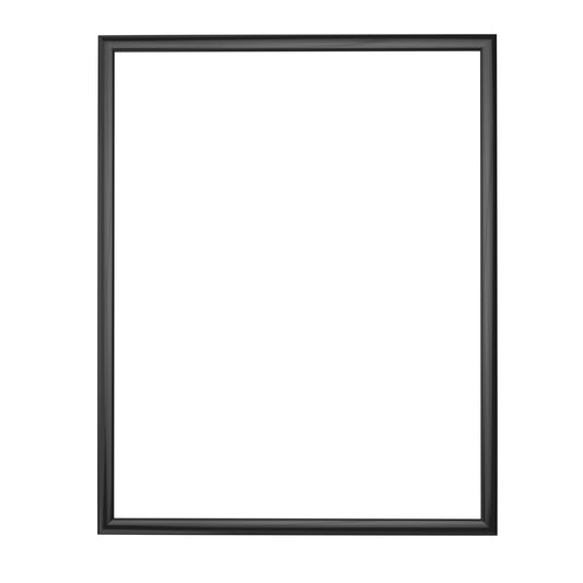Plastic Snap Frame Wall Mount - 22" x 28" - Black - Acrylic Display Product