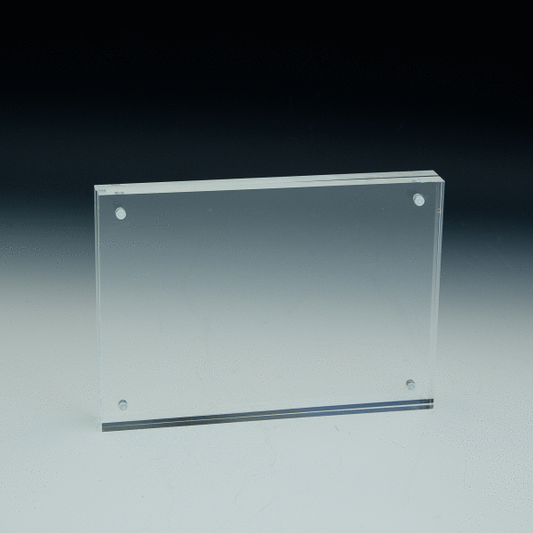 3/4" Thick Premium Sign Holder - 5x7 - Acrylic Display Product