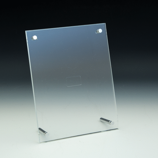 Clear Euro-Style Print Holder - 4x6 - Acrylic Display Product