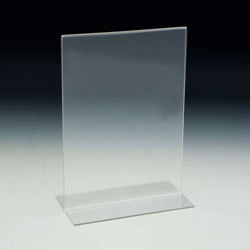 5x7 Bottom Load Table Tent / Sign Holder - Acrylic Display Product