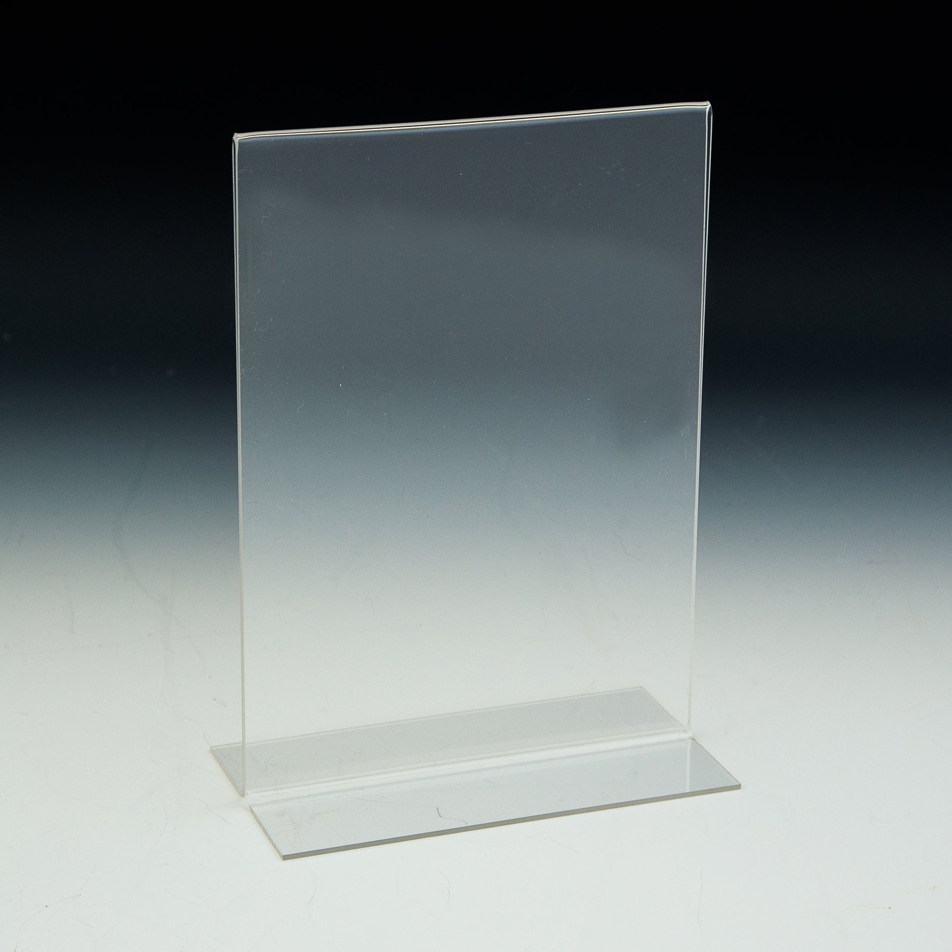 11x17 Bottom Load Table Tent / Sign Holder-Horizontal - Acrylic Display Product
