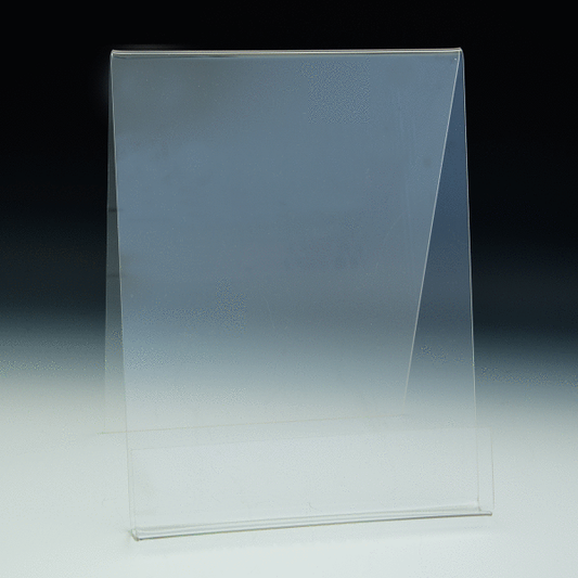 8.5x11 Slant Back Book / Magazine Holder - Acrylic Display Product