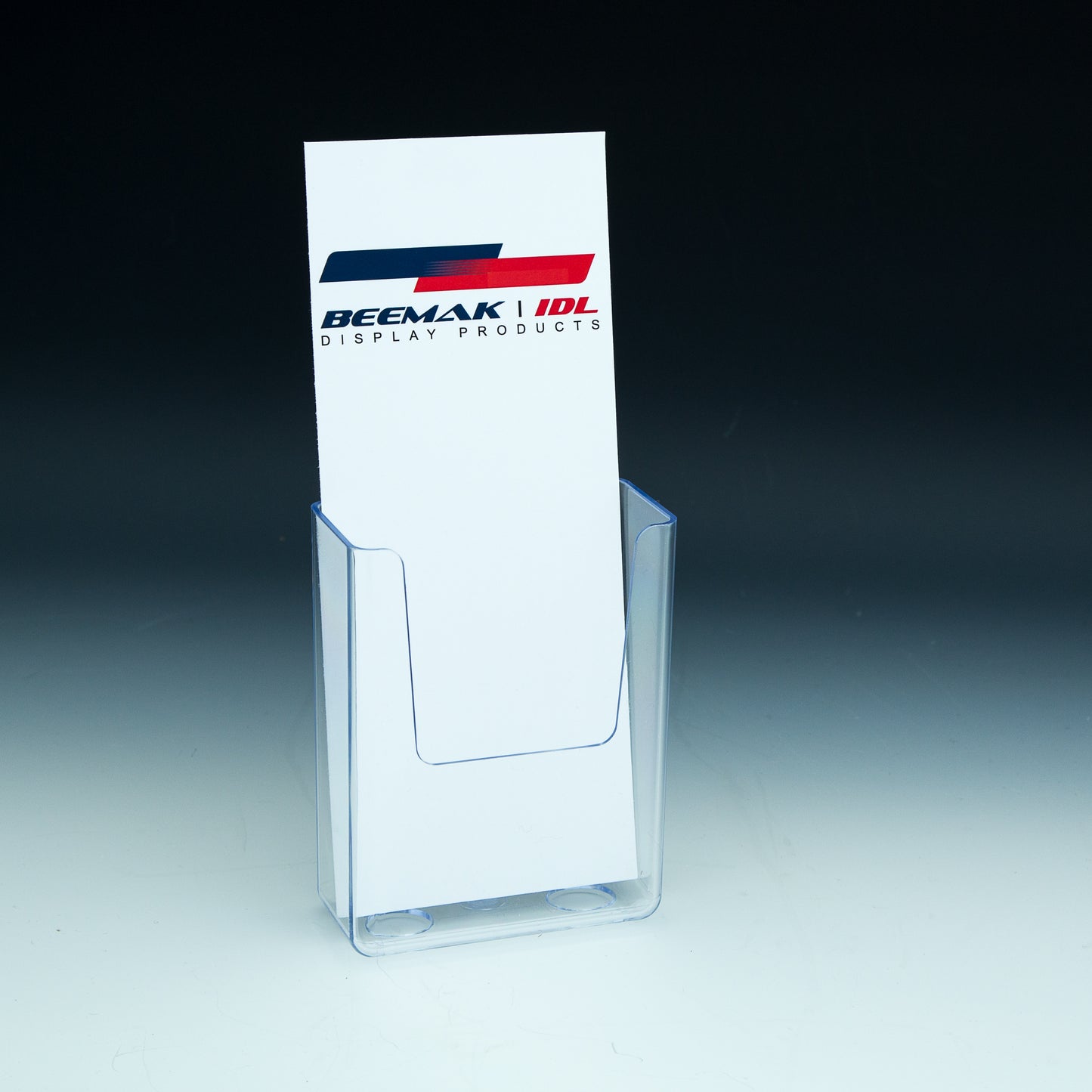 Counter Top/Wallmount Brochure Holder for literature up to 3.5" W