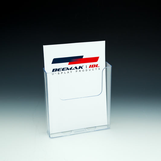 Wall Mount Brochure Holder for Literature up to 5 13/16"w