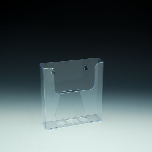 Wall Mount Brochure Holder for Literature up to 5 13/16"w - Acrylic Display Product