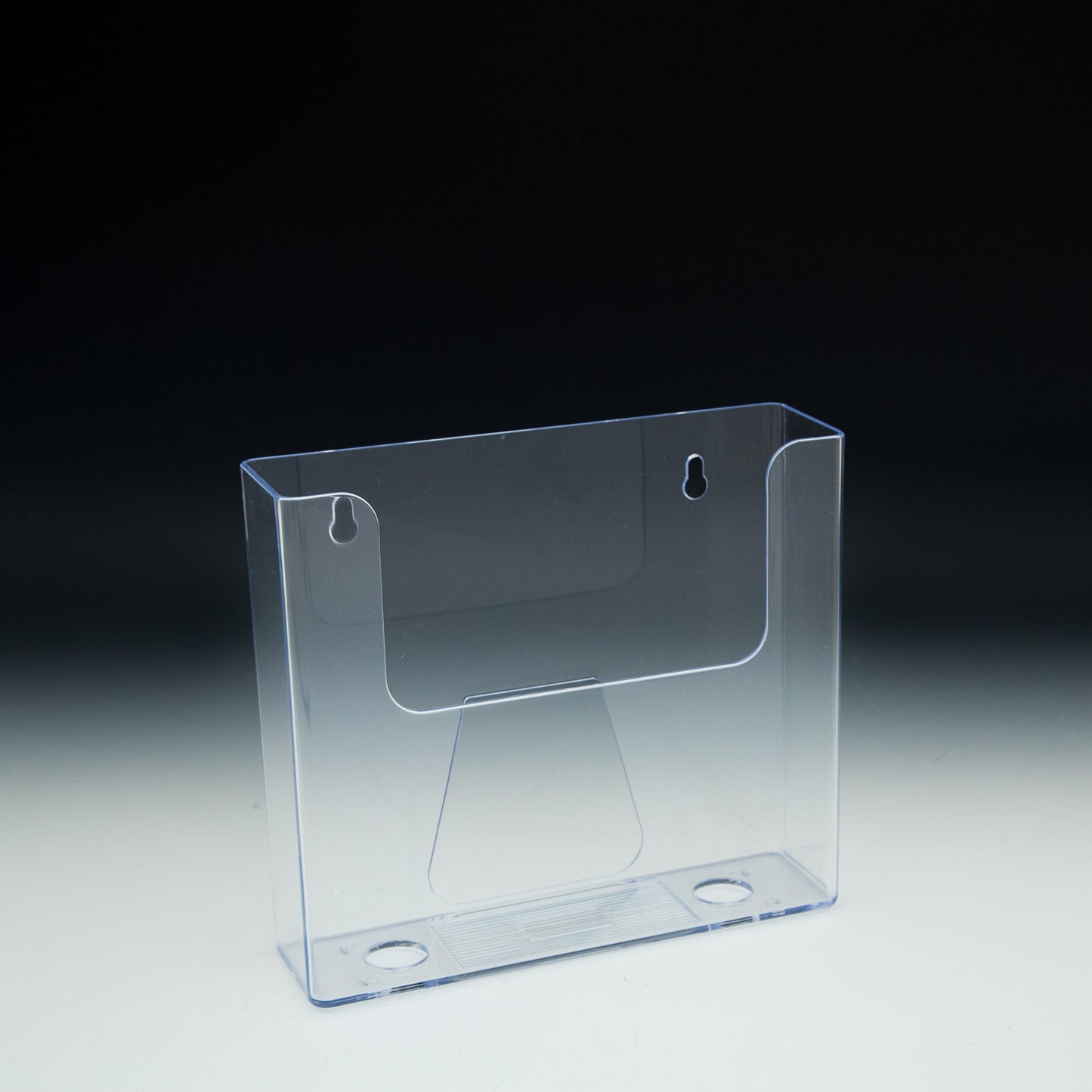 Wall Mount Brochure Holder for Literature up to 7.5"w - Acrylic Display Product