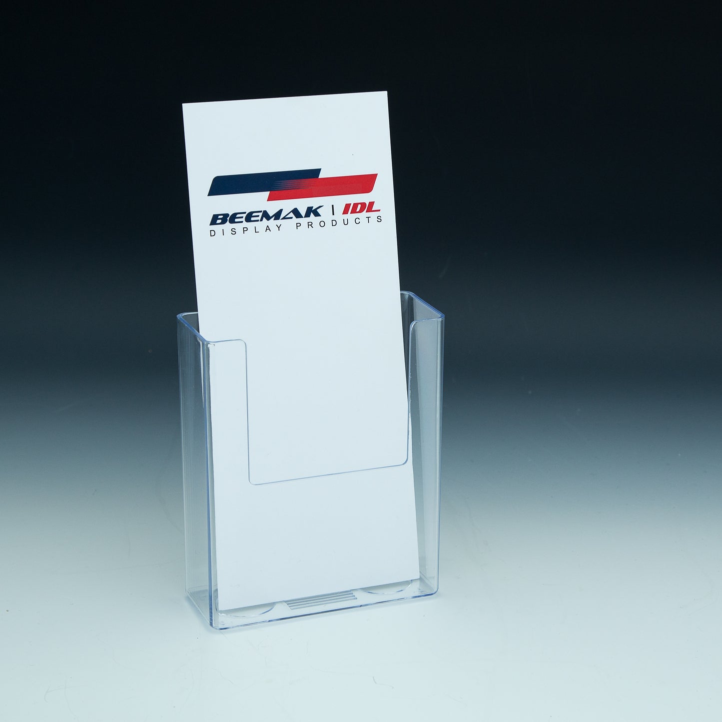 Countertop/Wall Mount Brochure Holder for Literature up to 3.75" W