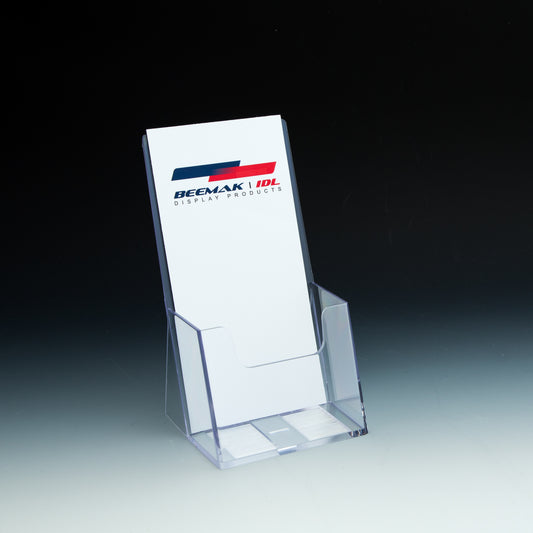Excelsior Extra Capacity Countertop Brochure Holder for Literature up to 4" wide.