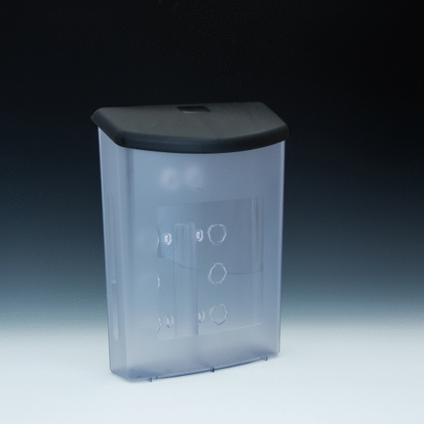 Clear Frosted Outdoor Brochure Holder for 8.5x11 Literature - Acrylic Display Product