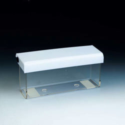 Clear Outdoor Brochure Holder for 7x3 Literature - Acrylic Display Product
