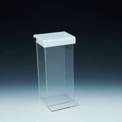 Clear Outdoor Brochure Holder for 4x9 Literature - Acrylic Display Product