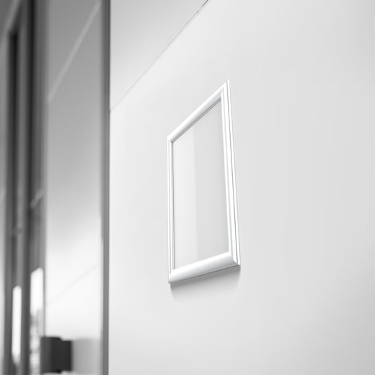 Aluminum Snap Frame Wall Mount - 11" x 17" - Silver