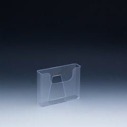 Wall Mount Brochure Holder for Literature up to 3 3/8"w - Acrylic Display Product