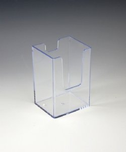 Clear Business Card / Gift Card Holder - Vertical - Acrylic Display Product
