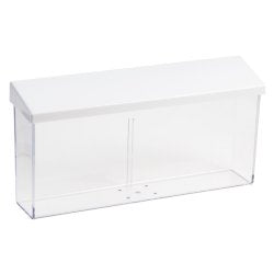 Clear Outdoor Brochure Holder for 9x4 Literature - Acrylic Display Product