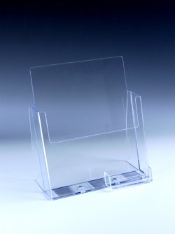 Combo Countertop Brochure/Business Card Holder - Acrylic Display Product