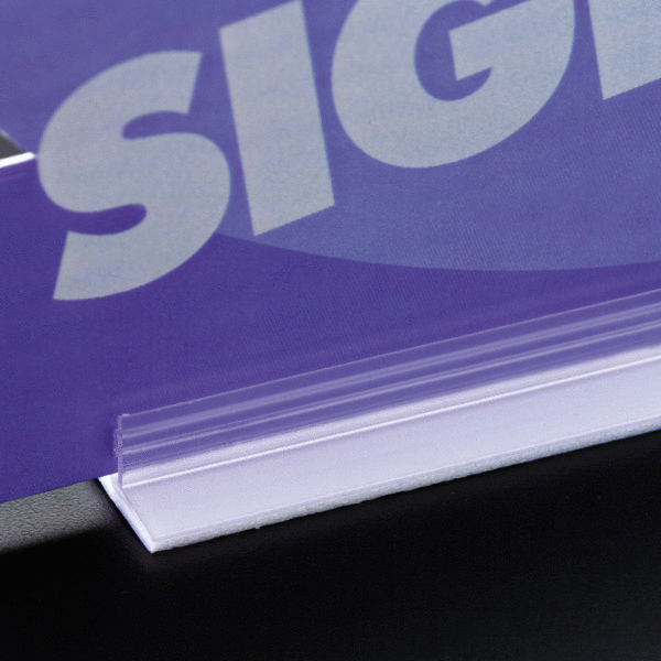 SuperGrip&reg; Display Holder w/ Adhesive - 3" - Acrylic Display Product