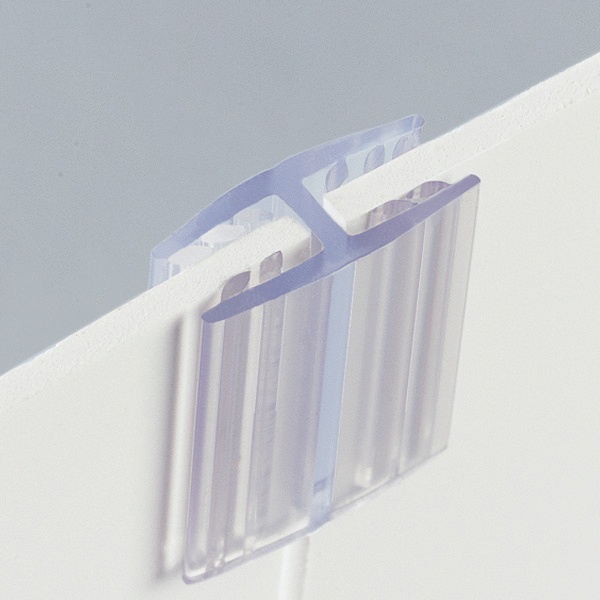 SuperGrip&reg; Double-Grip Clip Sign Holder - Acrylic Display Product