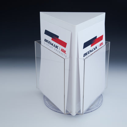 Rotating Counter Top Magazine Holder - Acrylic Display Product