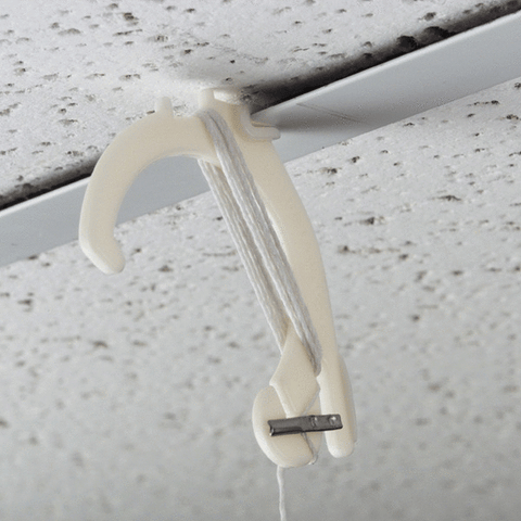 Plastic Hook with barbed cord