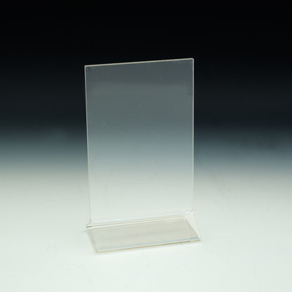 6x8 Top Load Table Tent / Sign Holder - Acrylic Display Product