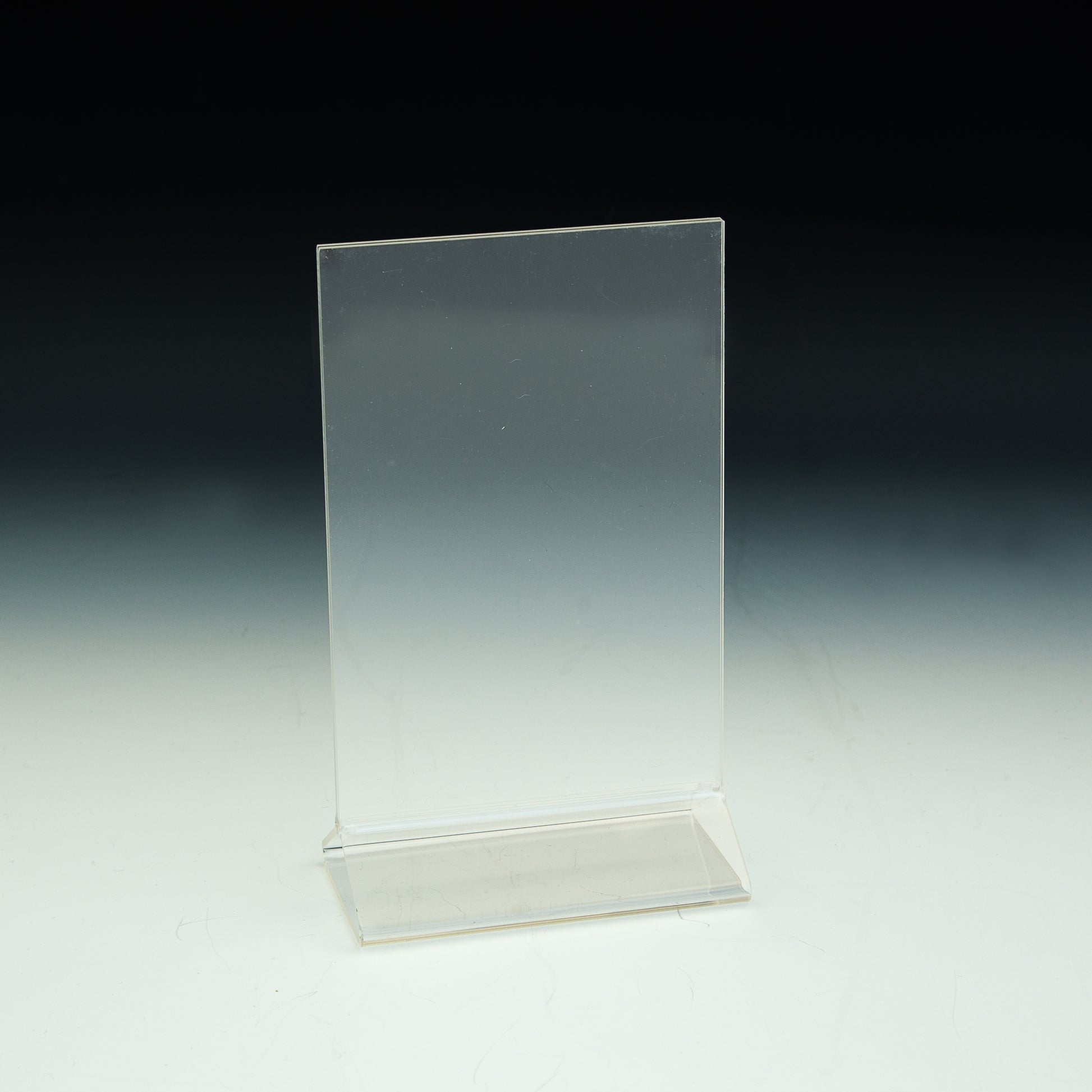 8x10 Top Load Table Tent / Sign Holder - Acrylic Display Product