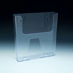 Wall Mount Brochure Holder for Literature up to 6 5/8"w