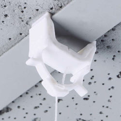 Eagle Ceiling Clip w/ 8ft. Barbed Cord - Acrylic Display Product