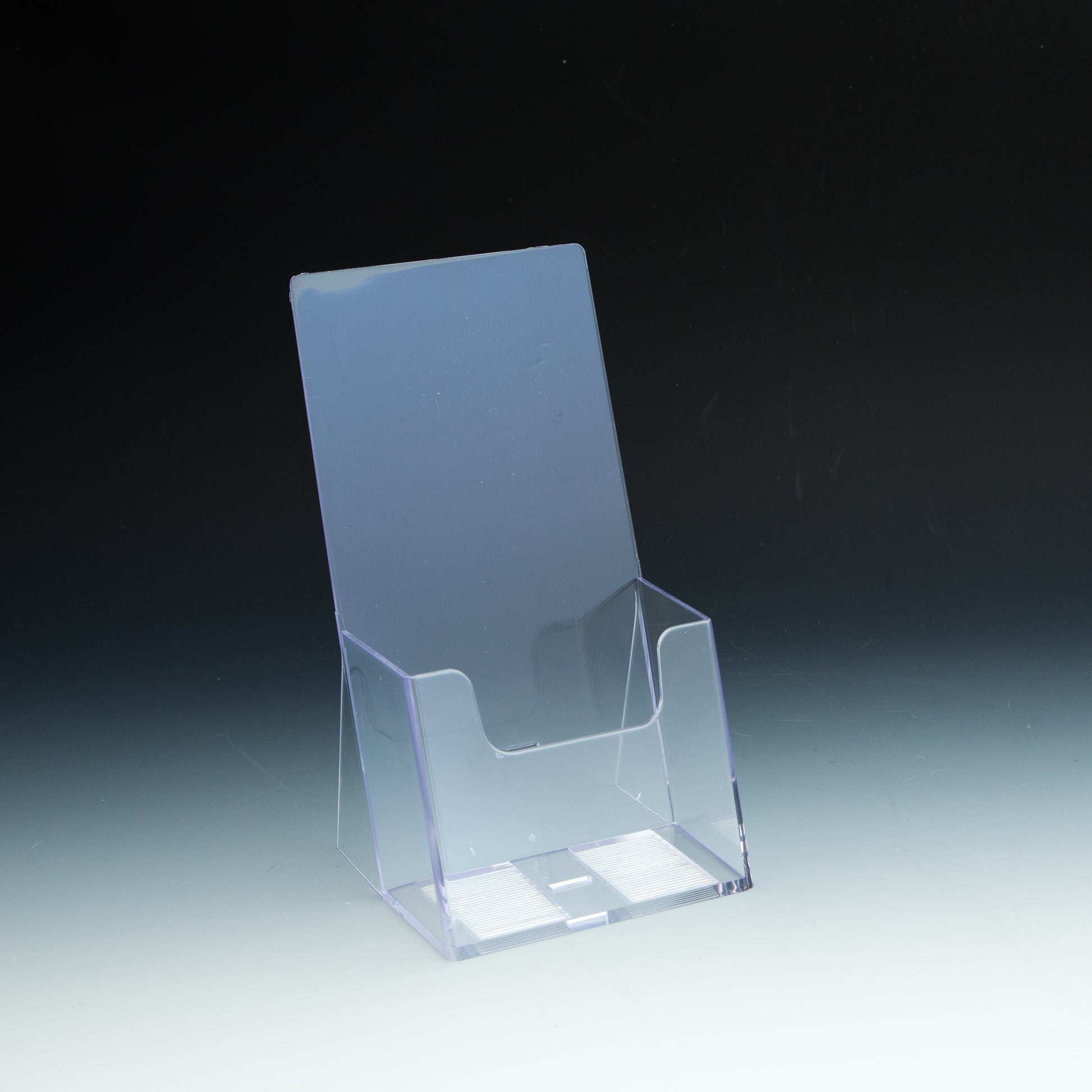 Excelsior Countertop Brochure Holder for Literature up to 4" wide - Acrylic Display Product