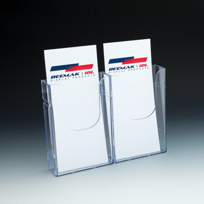 Excelsior Linking Wallmount Brochure Holder for Literature up to 4"w