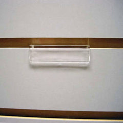 Acrylic Z-bar Slatwall Bracket