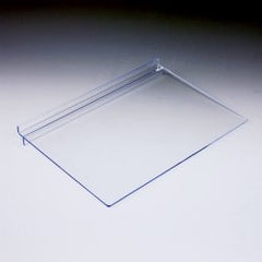 Shoe Shelf for Slatwall-Clear