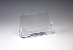 Clear Business Card / Gift Card Holder - Acrylic Display Product