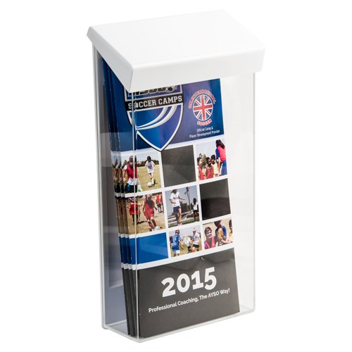 Clear Outdoor Brochure Holder for 4x9 Literature