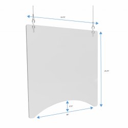 Hanging Divider 020 - Acrylic Display Product
