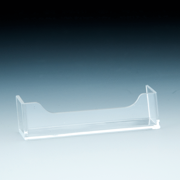 Clear Acrylic Add- On Business Card Holders, attach to any holder or ad frame